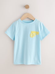 Blue Ocean Graphic T-Shirt (3-16yrs) - Image 4 of 7