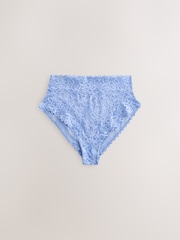 Pastels High Waist High Leg All Over Lace Knickers 7 Pack - Image 6 of 10