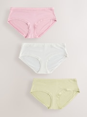 Žalia/Rožinė/Cream - Ultimate Comfort Modal Knickers 3 Pack - 1 paveikslėlis iš 6