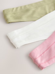 Green/Pink/Cream Thong Ultimate Comfort Modal Knickers 3 Pack - Image 9 of 10