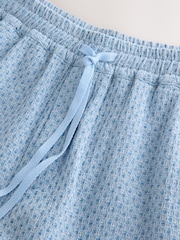 نیلا - Waffle Texture Drawstring Waist Shorts - تصویر 9 از 12