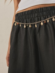 Gold - Kettengürtel mit Charme-Detail - Bild 3 von 6