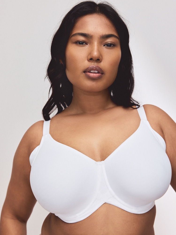 Praline Nude/Blanc - F-K Cup lissant sous les aisselles non rembourrés Lot de 2 soutiens-gorge ultra confortables à armatures - Image 1 de 5