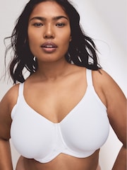 Praline Nude/Blanc - F-K Cup lissant sous les aisselles non rembourrés Lot de 2 soutiens-gorge ultra confortables à armatures - Image 2 de 5