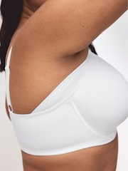 Praline Nude/White F-K Cup Under Arm Smoothing Non Padded Wired Minimising Ultimate Comfort Bras 2 Pack - Image 6 of 10