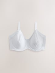 Praline Nude/White F-K Cup Under Arm Smoothing Non Padded Wired Minimising Ultimate Comfort Bras 2 Pack - Image 7 of 10