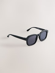 Матовый черный - Овальные солнцезащитные очки - Изображение 1 3