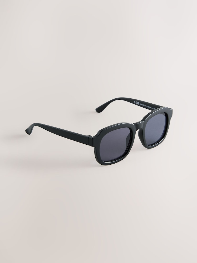 Матовый черный - Овальные солнцезащитные очки - Изображение 1 3