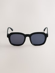 Матовый черный - Овальные солнцезащитные очки - Изображение 2 3