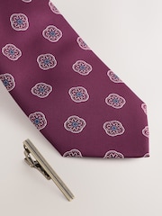 Red Pattern Tie - Image 3 of 3