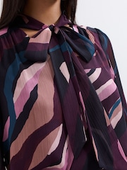 Phase Eight Blue Selby Blouse - Image 4 of 8