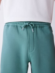 Green Teal Classic Brushed Jersey Shorts - Image 4 of 5