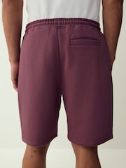 Burdeos - Clásico - Pantalones cortos de punto cardado - Imagen 3 de 4