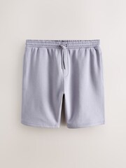 Lilac Purple Brushed Jersey Shorts - Image 6 of 9