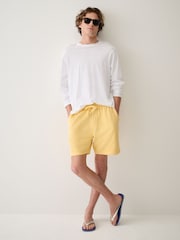 Yellow Garment Dyed Jersey Shorts - Image 2 of 10