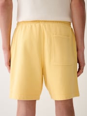 Yellow Garment Dyed Jersey Shorts - Image 3 of 10