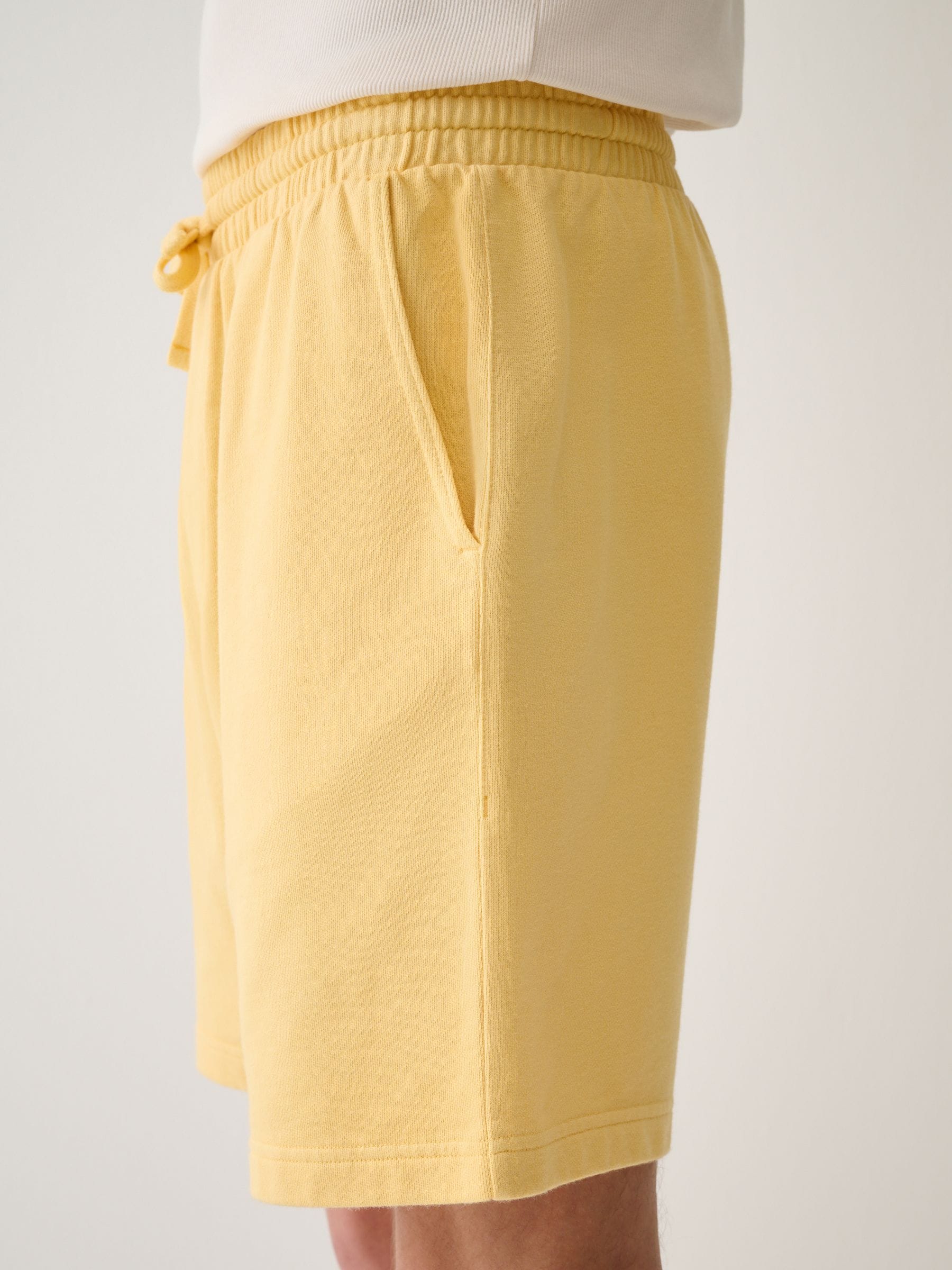 Buy Yellow Garment Dyed 7 Inch Jersey Shorts from Next USA
