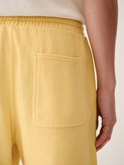 Yellow Garment Dyed Jersey Shorts - Image 5 of 10