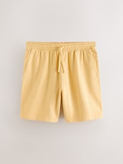 Yellow Garment Dyed Jersey Shorts - Image 7 of 10