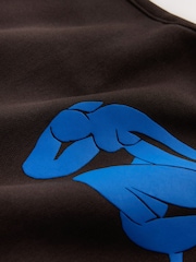 Braun - Jersey Matisse Graphic Shorts - Bild 6 von 8