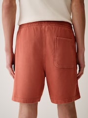 Orange Garment Dyed Jersey Shorts - Image 3 of 10