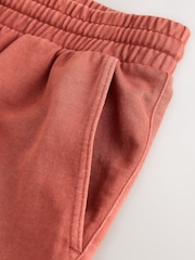 Orange Garment Dyed Jersey Shorts - Image 9 of 10
