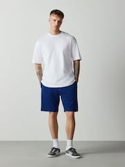 Cobalt Blue Classic Brushed Jersey Shorts - Image 2 of 10