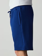 Cobalt Blue Classic Brushed Jersey Shorts - Image 4 of 10