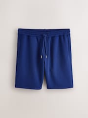 Cobalt Blue Classic Brushed Jersey Shorts - Image 7 of 10
