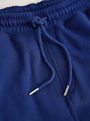 Cobalt Blue Classic Brushed Jersey Shorts - Image 8 of 10