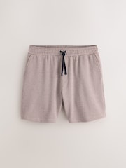 Red Jersey Dogtooth Check Shorts - Image 1 of 4