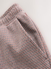 Red Jersey Dogtooth Check Shorts - Image 3 of 4