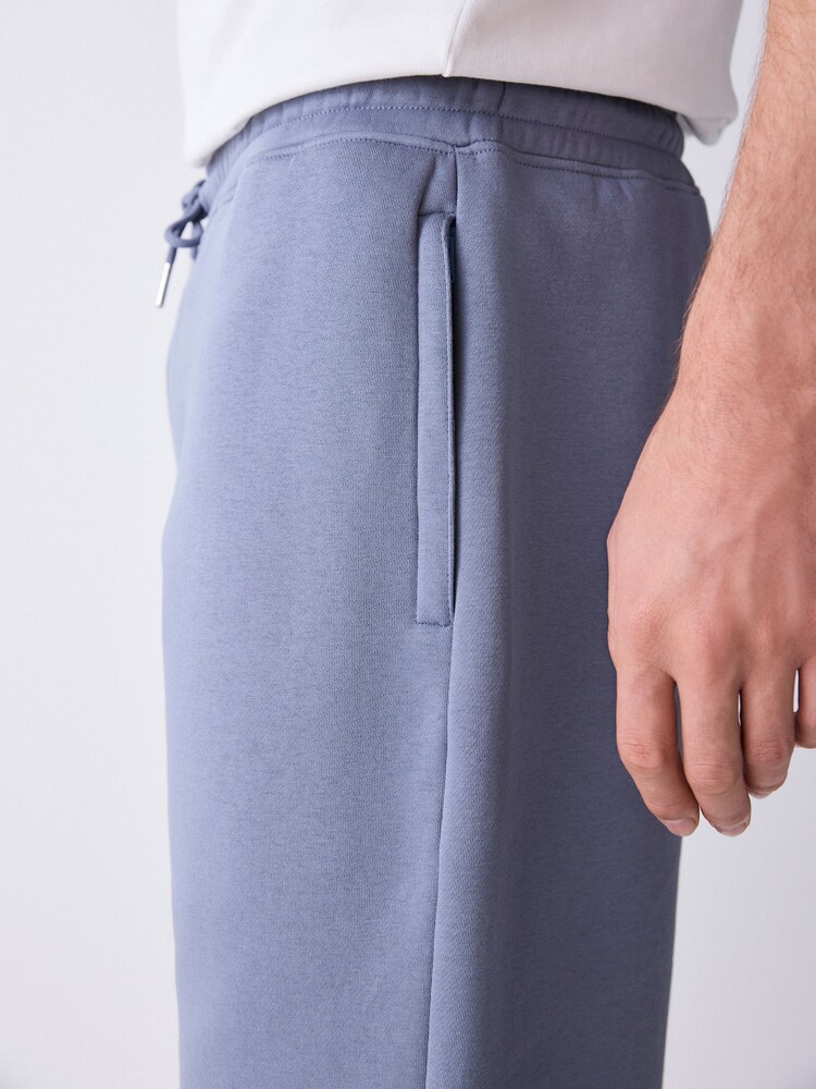 Steel Blue Classic Brushed Jersey Shorts - Image 5 of 5