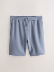 Steel Blue Single Brushed Jersey 7 Inch Shorts - Image 6 of 10