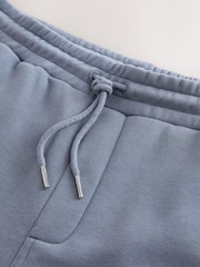 Steel Blue Single Brushed Jersey 7 Inch Shorts - Image 8 of 10