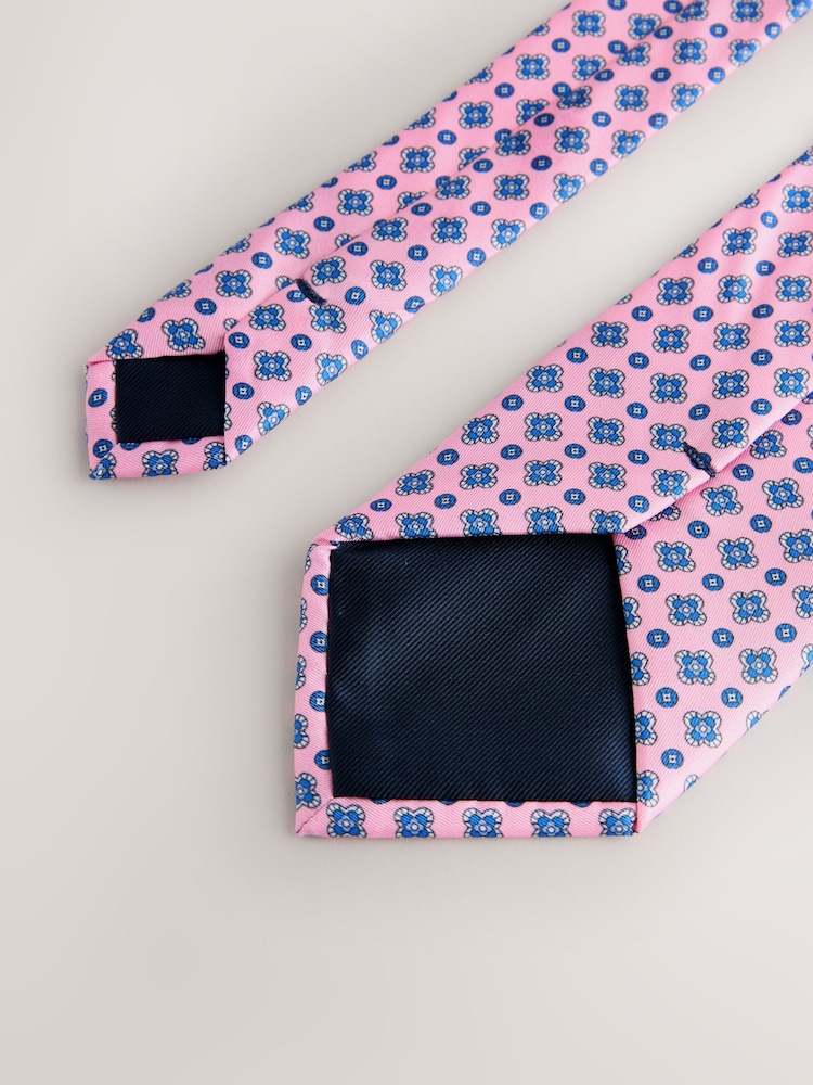 Light Pink Pattern Tie - Image 3 of 3
