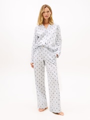 Tommy Hilfiger Print Poplin Pyjama Shirt - Imagen 4 de 4