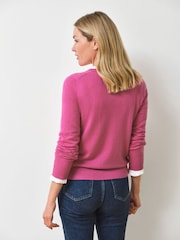 Pure Cashmere V-Neck Jumper - Image 2 of 3