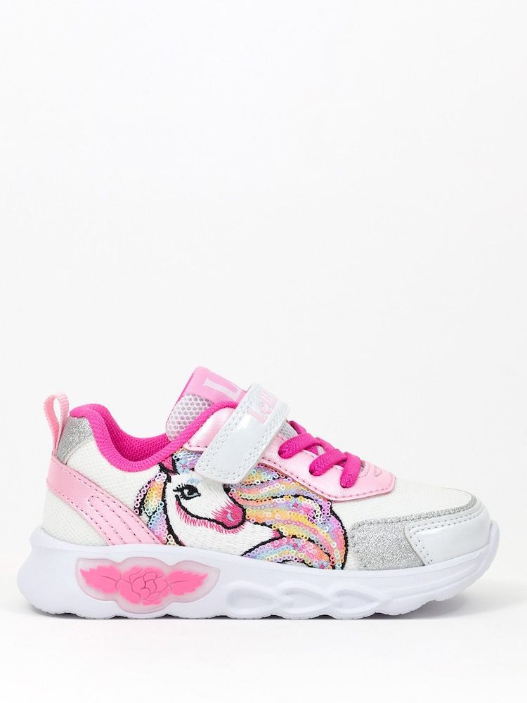 Lelli Kelly Maggie Unicorn White Trainers - Imagen 1 de 1 Lelli Kelly Maggie Unicorn White Trainers - Imagen 1 de 1