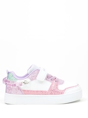 Lelli Kelly Gioiello Glitter White Trainers - Image 1 of 1