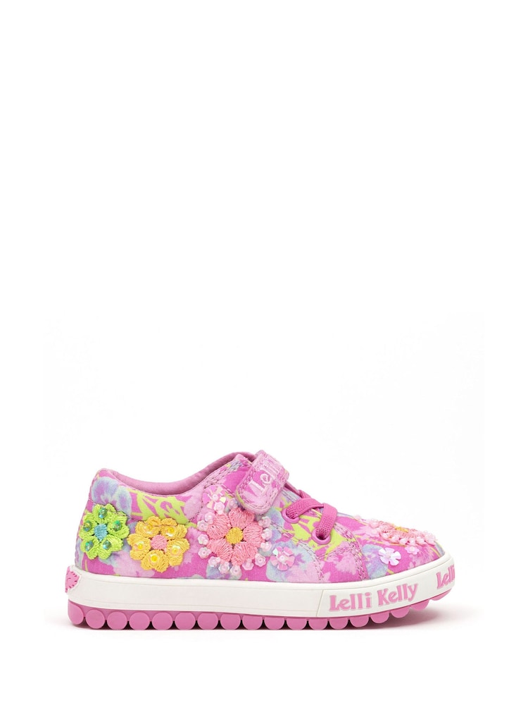 Lelli Kelly Pink Eloise Strap Trainers - Imagen 1 de 1