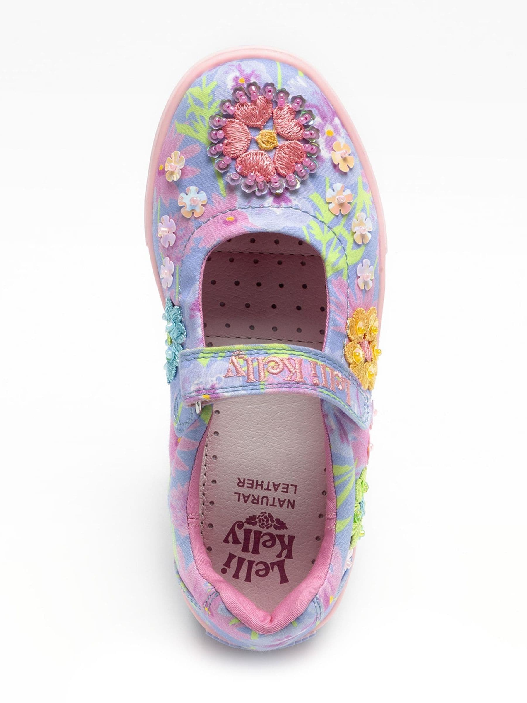Buy Lelli Kelly Blue Eloise Dolly Flower Mary Jane Shoes from Next USA