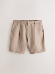 Nøytral - 100% Linen Chino Shorts - Bilde 6 av 9