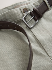 أخضر فاتح - شورت تشينو بحزام - صورة 7 من 10