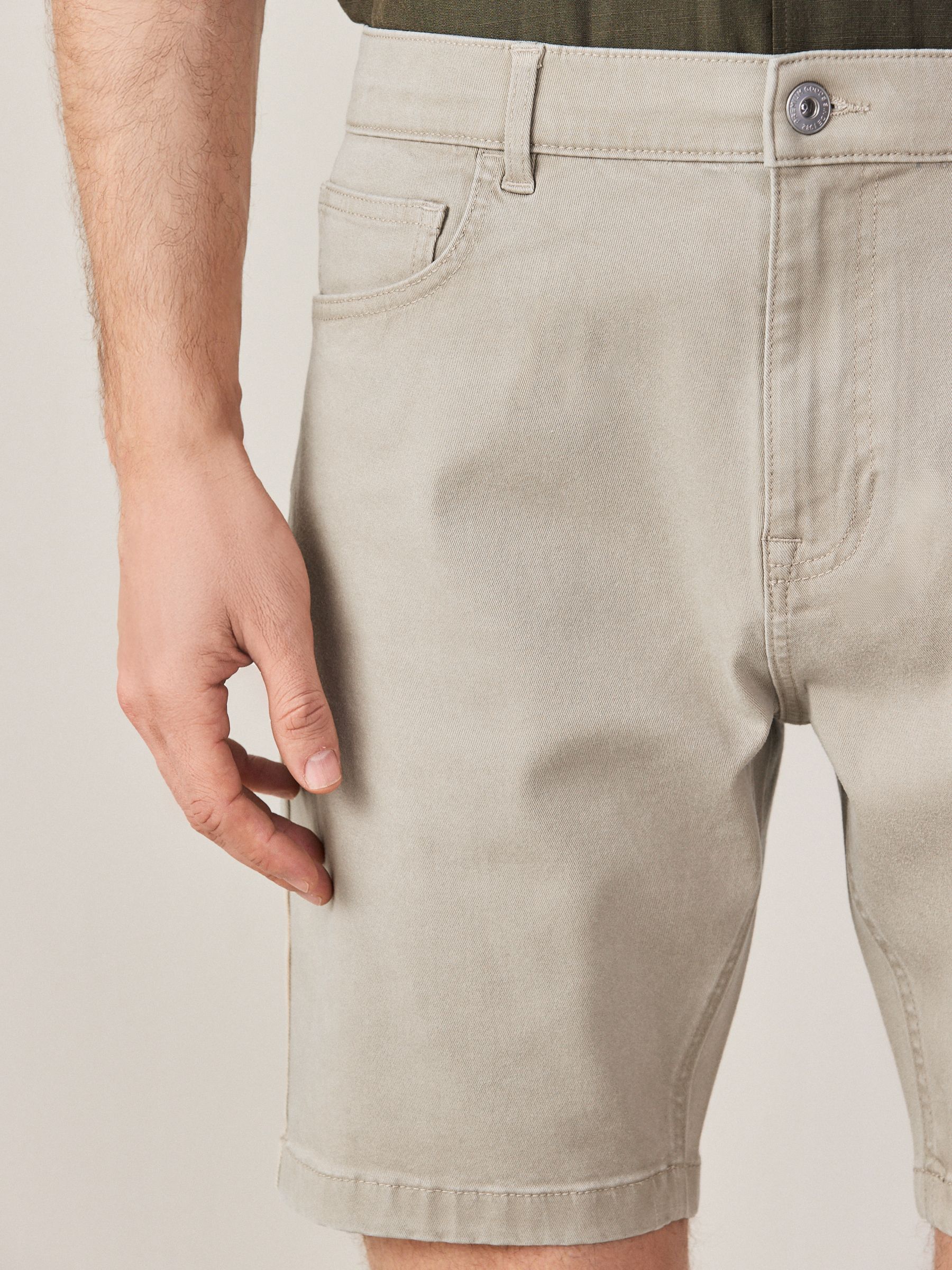 Buy Sand Comfort Stretch 5 Pocket Chino Shorts from Next USA