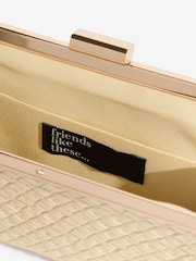Friends Like These Butter Yellow Occasion Clutch Bag - Image 6 of 7