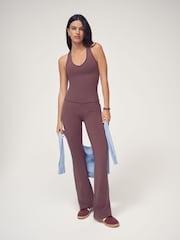 OSIA Brown V-Neck Vest - Image 3 of 5
