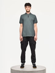 Weekend Offender Pianemo Cotton Ripstop Black Joggers - Image 1 of 7