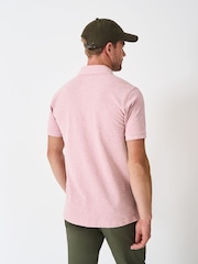 Crew Clothing Company Pink Classic Pique Polo Shirt - Image 2 of 5