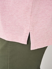 Crew Clothing Company Pink Classic Pique Polo Shirt - Image 4 of 5